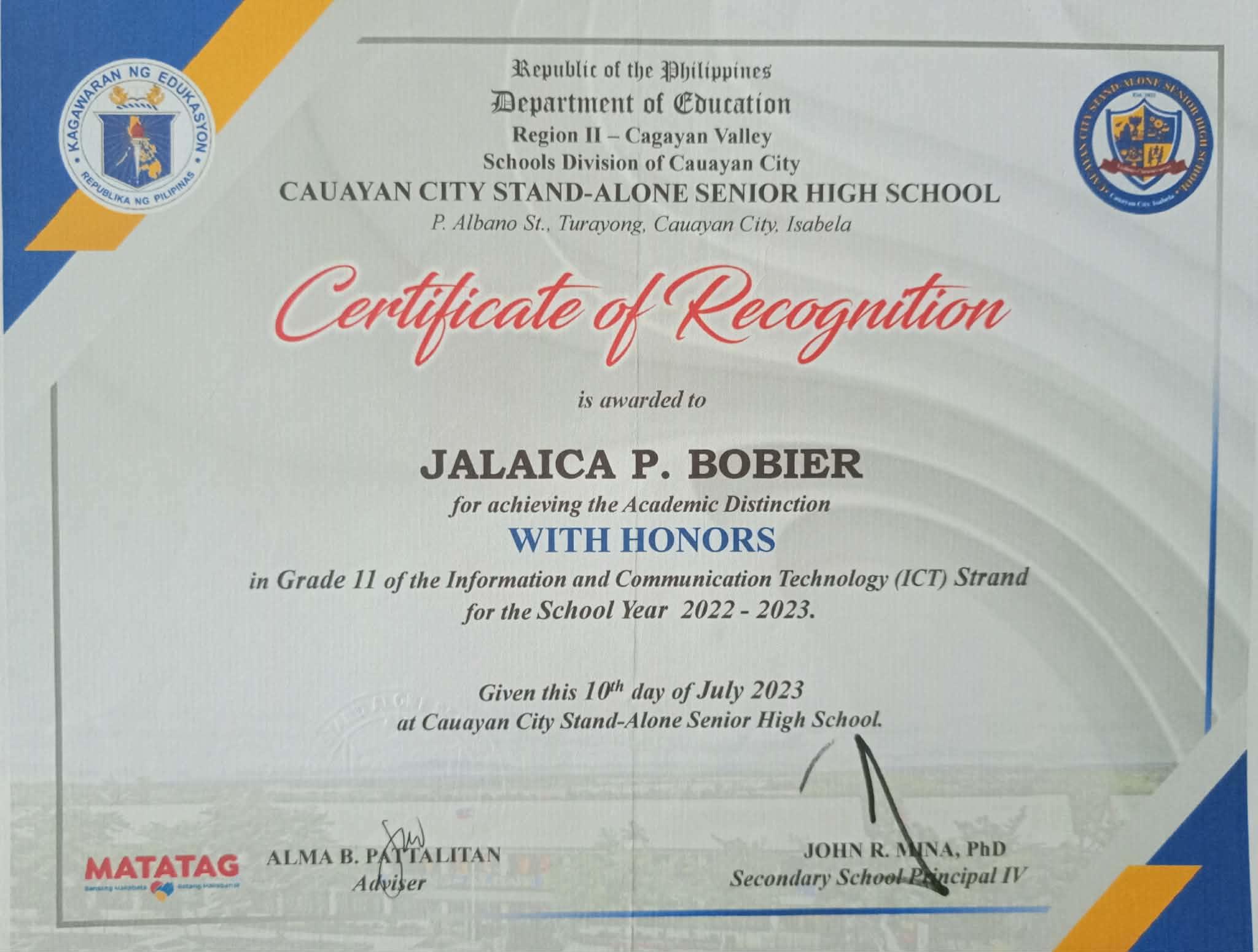 My Award